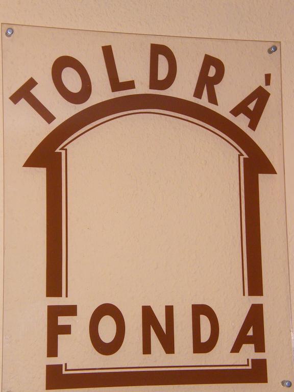 Fonda Toldra Hotel Ulldemolins Exterior foto